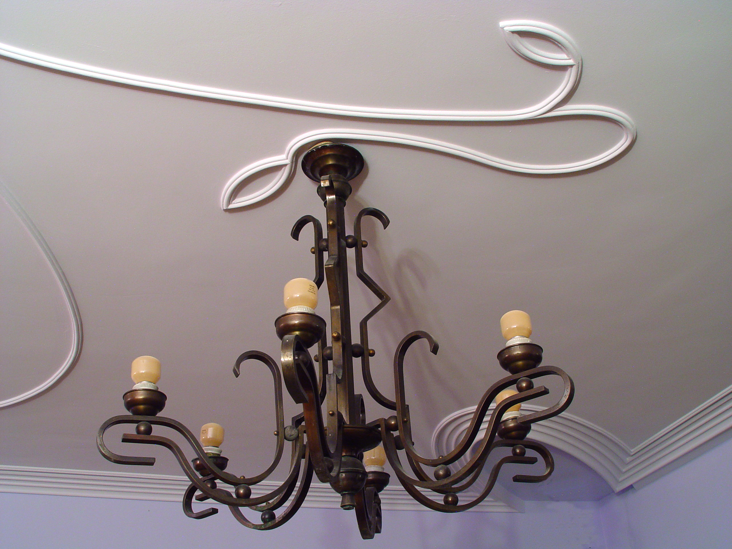 Decoratie stucwerk binnen